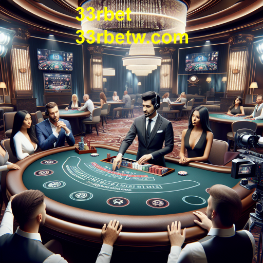 A Experiência Imersiva do Cassino Ao Vivo no 33rbet